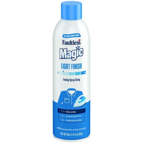 Magic Faultless Original Scent Spray Starch Aerosol 20 oz 00502 Zoro